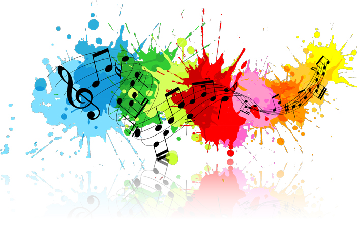 Colorful-paint-splat-music